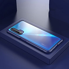 Custodia Silicone e Plastica Opaca Cover Z01 per Huawei Nova 6 5G Blu