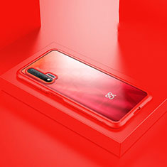 Custodia Silicone e Plastica Opaca Cover Z01 per Huawei Nova 6 Rosso