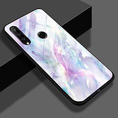 Custodia Silicone Gel Laterale Fantasia Modello Specchio Cover K01 per Huawei P30 Lite XL Colorato