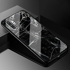 Custodia Silicone Gel Laterale Fantasia Modello Specchio Cover K01 per Samsung Galaxy Note 10 Plus 5G Nero