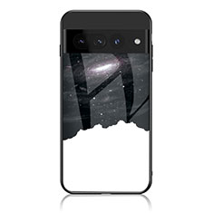 Custodia Silicone Gel Laterale Fantasia Modello Specchio Cover LS1 per Google Pixel 7 Pro 5G Nero