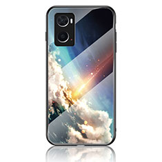 Custodia Silicone Gel Laterale Fantasia Modello Specchio Cover LS1 per Oppo A76 Multicolore