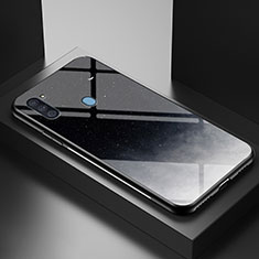 Custodia Silicone Gel Laterale Fantasia Modello Specchio Cover LS1 per Samsung Galaxy M11 Grigio