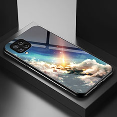 Custodia Silicone Gel Laterale Fantasia Modello Specchio Cover LS1 per Samsung Galaxy M32 4G Multicolore