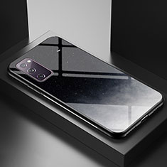 Custodia Silicone Gel Laterale Fantasia Modello Specchio Cover LS1 per Samsung Galaxy S20 FE (2022) 5G Grigio