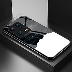 Custodia Silicone Gel Laterale Fantasia Modello Specchio Cover LS1 per Xiaomi Mi 13 5G Nero