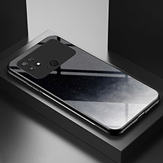 Custodia Silicone Gel Laterale Fantasia Modello Specchio Cover LS1 per Xiaomi Poco C40 Grigio
