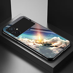 Custodia Silicone Gel Laterale Fantasia Modello Specchio Cover LS1 per Xiaomi Poco M5 4G Multicolore