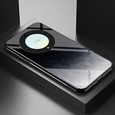 Custodia Silicone Gel Laterale Fantasia Modello Specchio Cover LS2 per Huawei Honor X9a 5G Grigio