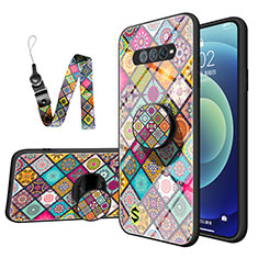 Custodia Silicone Gel Laterale Fantasia Modello Specchio Cover LS2 per Xiaomi Black Shark 4S 5G Multicolore