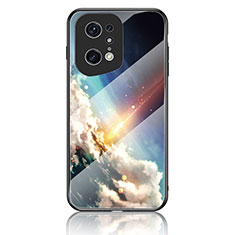 Custodia Silicone Gel Laterale Fantasia Modello Specchio Cover LS4 per Oppo Find X5 Pro 5G Multicolore