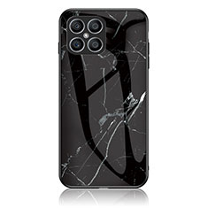 Custodia Silicone Gel Laterale Fantasia Modello Specchio Cover per Huawei Honor X8 4G Nero