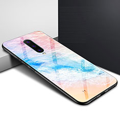 Custodia Silicone Gel Laterale Fantasia Modello Specchio Cover per OnePlus 8 Colorato