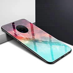Custodia Silicone Gel Laterale Fantasia Modello Specchio Cover per Xiaomi Poco F2 Pro Multicolore