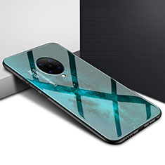 Custodia Silicone Gel Laterale Fantasia Modello Specchio Cover per Xiaomi Redmi K30 Pro Zoom Verde