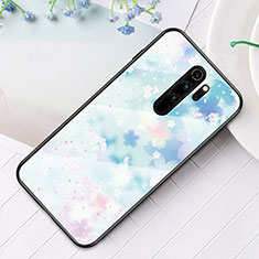 Custodia Silicone Gel Laterale Fantasia Modello Specchio Cover per Xiaomi Redmi Note 8 Pro Bianco