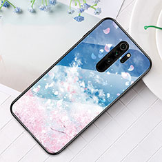 Custodia Silicone Gel Laterale Fantasia Modello Specchio Cover per Xiaomi Redmi Note 8 Pro Multicolore