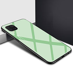 Custodia Silicone Gel Laterale Fantasia Modello Specchio Cover S03 per Huawei Nova 7i Verde