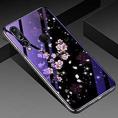Custodia Silicone Gel Laterale Farfalla Specchio Cover K01 per Huawei P Smart+ Plus (2019) Multicolore