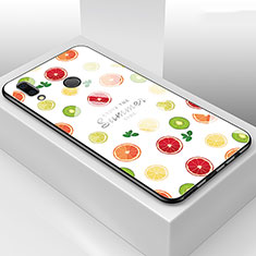 Custodia Silicone Gel Laterale Frutta Specchio Cover per Huawei Honor V10 Lite Multicolore