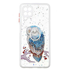 Custodia Silicone Gel Morbida Fantasia Modello Cover con Anello Supporto Y01X per Samsung Galaxy A12 5G Multicolore