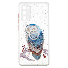 Custodia Silicone Gel Morbida Fantasia Modello Cover con Anello Supporto Y01X per Samsung Galaxy S20 Lite 5G Multicolore