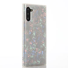 Custodia Silicone Gel Morbida Fantasia Modello Cover D01 per Samsung Galaxy Note 10 5G Multicolore