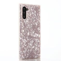 Custodia Silicone Gel Morbida Fantasia Modello Cover D01 per Samsung Galaxy Note 10 5G Rosa