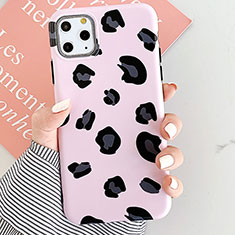 Custodia Silicone Gel Morbida Fantasia Modello Cover per Apple iPhone 11 Pro Oro Rosa