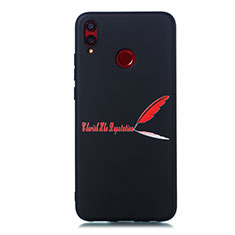 Custodia Silicone Gel Morbida Fantasia Modello Cover S01 per Huawei Honor View 10 Lite Rosso
