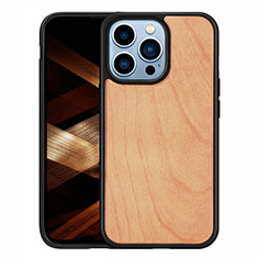 Custodia Silicone Gel Morbida Fantasia Modello Cover S03 per Apple iPhone 14 Pro Arancione
