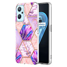 Custodia Silicone Gel Morbida Fantasia Modello Cover Y01B per Oppo K10 4G Lavanda