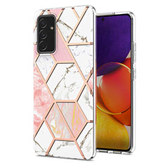 Custodia Silicone Gel Morbida Fantasia Modello Cover Y01B per Samsung Galaxy A05s Rosa