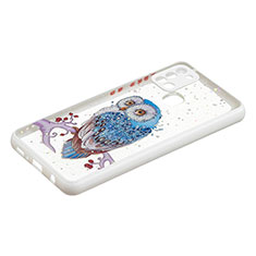 Custodia Silicone Gel Morbida Fantasia Modello Cover Y01X per Samsung Galaxy A21s Multicolore