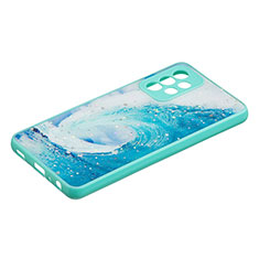 Custodia Silicone Gel Morbida Fantasia Modello Cover Y01X per Samsung Galaxy A33 5G Verde