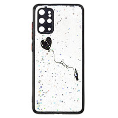 Custodia Silicone Gel Morbida Fantasia Modello Cover Y01X per Samsung Galaxy S20 Plus 5G Nero