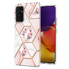 Custodia Silicone Gel Morbida Fantasia Modello Cover Y02B per Samsung Galaxy A05s Rosa