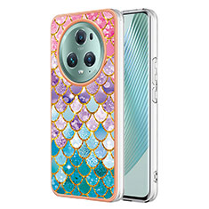 Custodia Silicone Gel Morbida Fantasia Modello Cover Y03B per Huawei Honor Magic5 Pro 5G Colorato