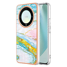 Custodia Silicone Gel Morbida Fantasia Modello Cover Y05B per Huawei Honor Magic5 Lite 5G Colorato