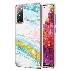 Custodia Silicone Gel Morbida Fantasia Modello Cover Y05B per Samsung Galaxy S20 FE (2022) 5G Colorato