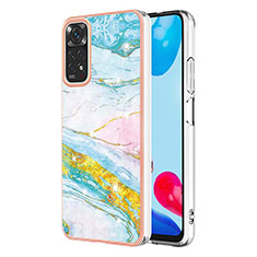 Custodia Silicone Gel Morbida Fantasia Modello Cover Y05B per Xiaomi Redmi Note 11 4G (2022) Colorato