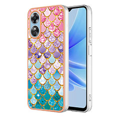 Custodia Silicone Gel Morbida Fantasia Modello Cover YB3 per Oppo A17 Colorato