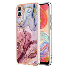 Custodia Silicone Gel Morbida Fantasia Modello Cover YB7 per Samsung Galaxy A04E Multicolore