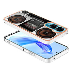 Custodia Silicone Gel Morbida Fantasia Modello Cover YB8 per Huawei Honor 90 Lite 5G Colorato