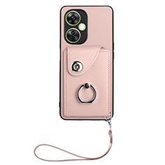 Custodia Silicone Morbida In Pelle Cover BF1 per OnePlus Nord CE 3 Lite 5G Oro Rosa