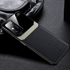 Custodia Silicone Morbida In Pelle Cover FL1 per Huawei Honor X10 Max 5G Nero