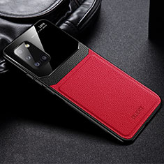 Custodia Silicone Morbida In Pelle Cover FL1 per Samsung Galaxy A31 Rosso