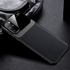 Custodia Silicone Morbida In Pelle Cover H01 per Samsung Galaxy S20 Plus 5G Nero