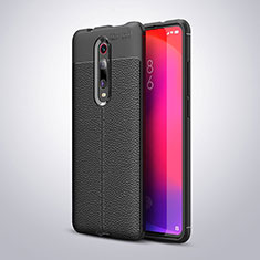 Custodia Silicone Morbida In Pelle Cover H01 per Xiaomi Redmi K20 Pro Nero