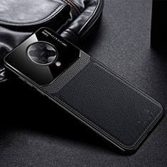 Custodia Silicone Morbida In Pelle Cover H01 per Xiaomi Redmi K30 Pro Zoom Nero